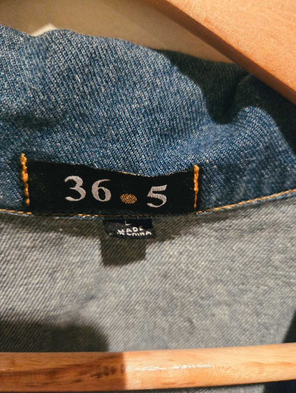 Denim Jacket with Patches - Picture 4 of 5